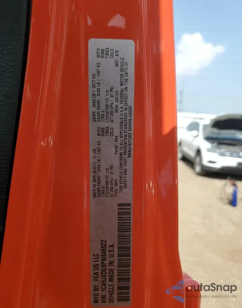 2023 Jeep Wrangler Sport из США, поврежденный, VIN 1C4HJXDG9PW646922